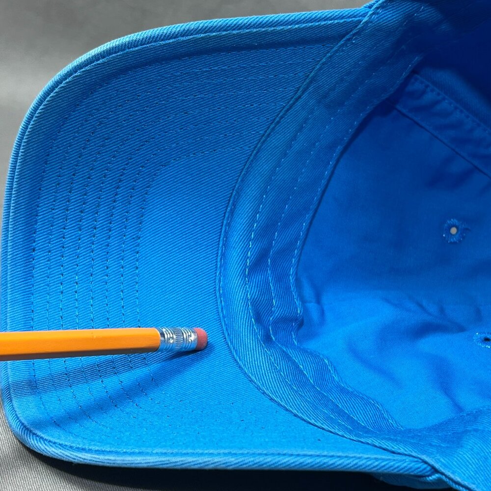 Nike Heritage86 S1ZE Strapback Hat Blue Adjustable Swoosh Running Golf Dad Mens - Picture 9 of 16